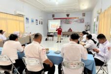 Puluhan Relawan PMI Jember Ikuti Latihan Gabungan dan Pembekalan Kebencanaan