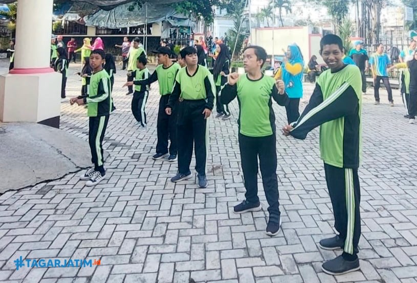 Peringati Hari Palang Merah Sedunia, PMI Jember Libatkan Siswa SLB